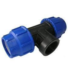 Тройник с внут. резбой 40х1"х40 ПНД "ПОЛИТЭК" — фото 1