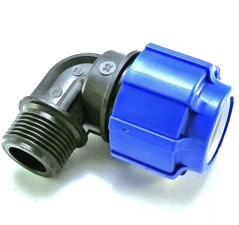 Отвод с нар. рез. 50х1 1/4 ПНД — фото 1