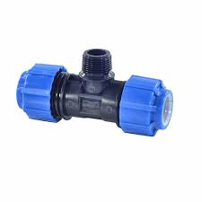 Тройник с нар. резбой 40х11/4"х40 ПНД "ПОЛИТЭК"